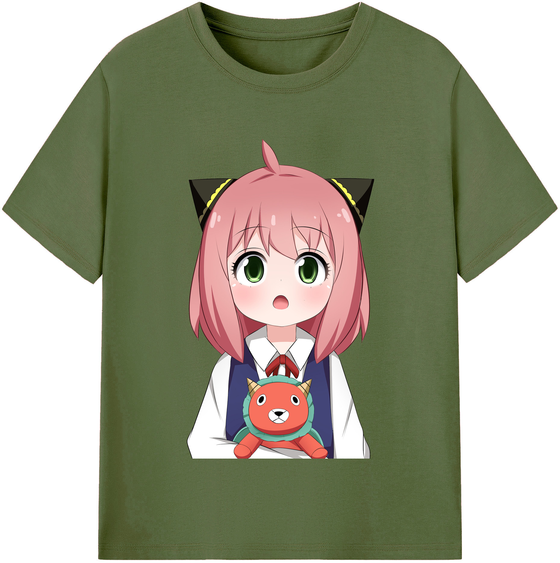 （画像用） SPY×FAMILY间谍家家酒 綿100％半袖Tシャツ（フロントプリント）